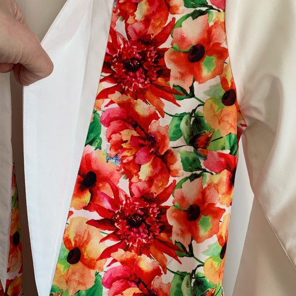 ASOS VERO MODA Floral Panel Blazer - as is - Picture 4 of 8